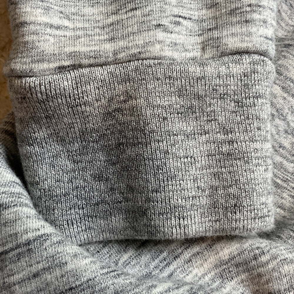 Scotch & Soda Light Heather Gray Pullover Hoodie with Patterned Lining Men’s L - Picture 13 of 16